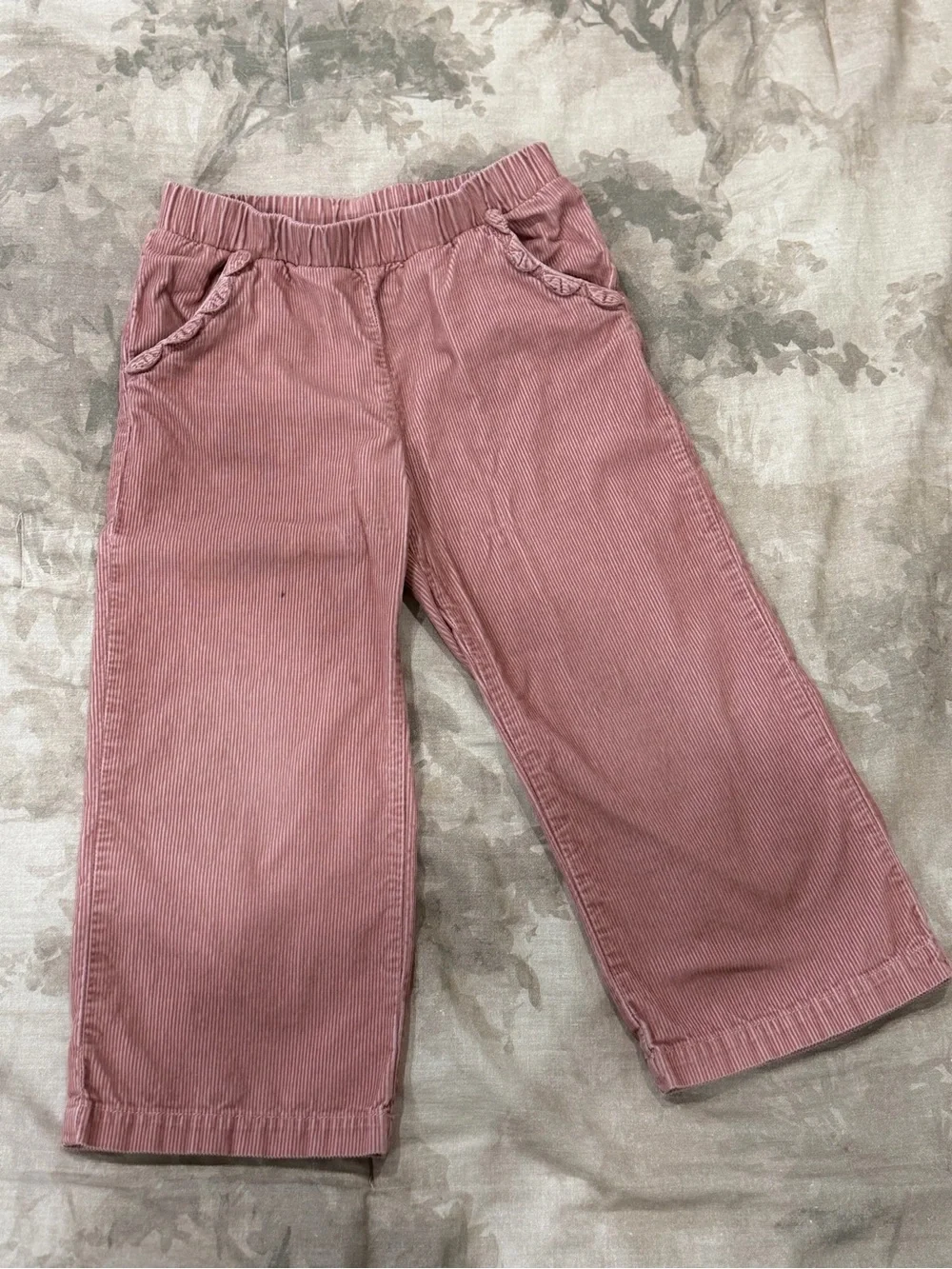 Carter's Dusty Rose Wide-Leg Corduroy Pants